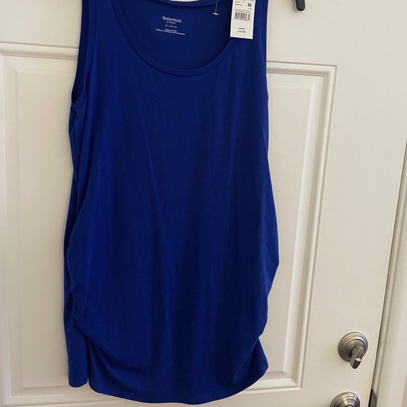 Motherhood Maternity Side Ruched Tank Top brand new - Picture 3 of 9